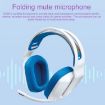 Logitech G335 Wired Foldable Gaming Headset with Mic (White) - 4