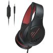 SADES MH601 Gaming Headset, Noise Reduction, 3.5mm, Black Red - 1