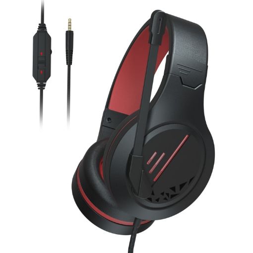 SADES MH601 Gaming Headset, Noise Reduction, 3.5mm, Black Red - 1