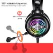YINDIAO Q4 Wired Gaming Headset w/ Mic, Dual 3.5mm + USB, Black - 3