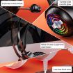 YINDIAO Q4 Wired Gaming Headset w/ Mic, Dual 3.5mm + USB, Black - 5