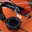 YINDIAO Q4 Wired Gaming Headset w/ Mic, Dual 3.5mm + USB, Black - 6