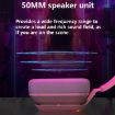Ajazz AX368 RGB Headset 3.5mm Version (Pink) for Gaming Audio - 6