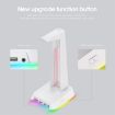 ONIKUMA ST-2 RGB Lighting Headset Stand (White) - 6