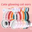BK9 7.1 Surround Cat Ear Bluetooth Gaming Headset with Mic (Pink) - 3