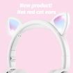 BK9 7.1 Surround Cat Ear Bluetooth Gaming Headset with Mic (Pink) - 7