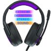 Anivia MH602 Black Purple 3.5mm Wired Gaming Headset w/ Mic - 2