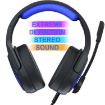 Anivia MH602 3.5mm Wired Gaming Headset w/ Mic (Black Blue) - 2