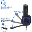 Anivia MH602 3.5mm Wired Gaming Headset w/ Mic (Black Blue) - 3