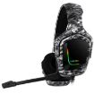 ONIKUMA K20 PS4 Gaming Headset with RGB Light & Mic (Black Gray) - 1