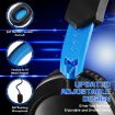 KOTION EACH G3100 Gaming Headset, Stereo Bass, 1.7m Cable, Black+Blue - 6