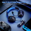 KOTION EACH G3100 Gaming Headset, Stereo Bass, 1.7m Cable, Black+Blue - 7