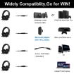 Anivia AH38 Wired Gaming Headset with Microphone (Black Silver) - 7