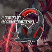 SADES MH602 E-sports Gaming Headset, 3.5mm, 2.2m Cable, Black Red - 2