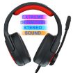SADES MH602 E-sports Gaming Headset, 3.5mm, 2.2m Cable, Black Red - 5