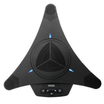 YANS YS-M21 USB Mini Omnidirectional Conference Microphone (Black) - 1