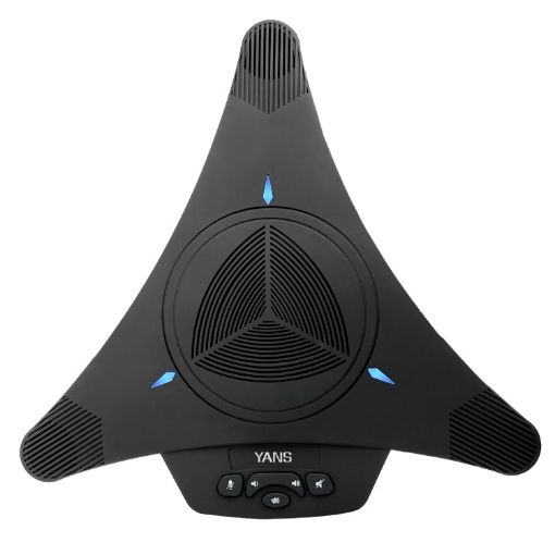 YANS YS-M21 USB Mini Omnidirectional Conference Microphone (Black) - 1