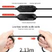 YINDIAO Q2 Black Head-mounted Gaming Headset with Microphone - 7