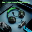 KOTION EACH G3100 Gaming Headset with Mic, 1.7m Cable (Black+Green) - 7