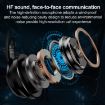 ONIKUMA B90 Wireless Bluetooth Headphone with RGB Lighting - Black - 5