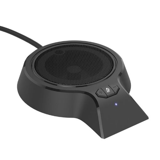 M100 Zinc Alloy USB 360 Pickup Omnidirectional Conference Microphone - 1