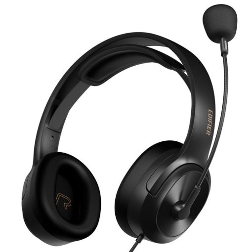 Edifier K5000 USB Headset for Online Classes & Oral Training, Black - 1