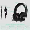 SADES AH-38 E-sports Headset, Retractable Mic, 2m Cable, Black Silver - 4