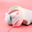 RGB Wired Gaming Headset X26 USB+3.5mm (Pink) - 6