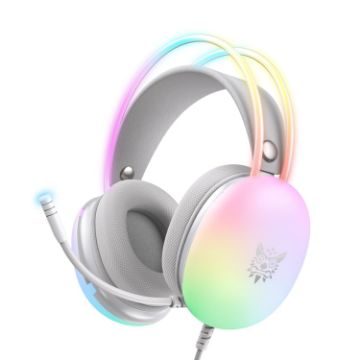 X25 RGB Wired Gaming Headset in Grey - 1