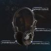 Soyto SY808MV Black Headset, 1.6m Cable, 6.5mm for Office & Class - 6