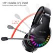 YINDIAO Q2 Wired Gaming Headset with Mic, Dual 3.5mm + USB, White - 3