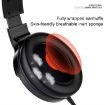 YINDIAO Q2 Wired Gaming Headset with Mic, Dual 3.5mm + USB, White - 5