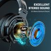 OneOdio PRO GD Wired Headset, 2m Cable for Phones/Tablets (Black) - 3