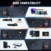 Soulbytes S12 RGB Gaming Headset USB + 3.5mm with Mic (Black) - 7