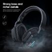 ONIKUMA B60 Wireless Bluetooth 5.0 Gaming Headset with Mic (Black) - 6