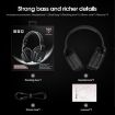 ONIKUMA B60 Wireless Bluetooth 5.0 Gaming Headset with Mic (Black) - 8