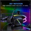 ONIKUMA X33 RGB Gaming Headset, 2m Cable, Black Head-mounted Design - 5