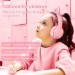 ONIKUMA B90 Pink RGB Wireless Bluetooth Headphones - 7