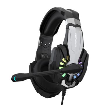 KOTION EACH G9000 Plus Gaming Headset with Mic, Black, 2.1m Length - 1