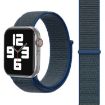 Dark Blue Nylon Watch Band for Apple Watch 46/49/45/44mm - 1