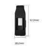 Pink Silicone Clip Case for Fitbit Inspire/Inspire HR/Ace 2 - 5