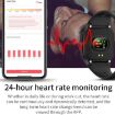 Lokmat FT10 1.3" IPS Touch Smartwatch, Music/Heart Rate/BP Monitor - 5