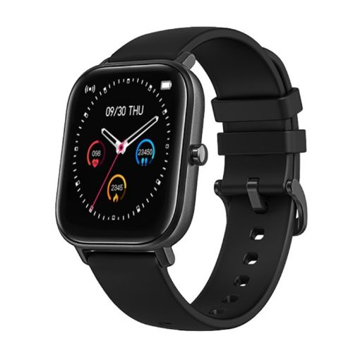 LOKMAT P8 Waterproof Smart Watch, Health Monitor, Pedometer, Black - 1