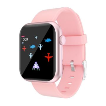LOKMAT R3L Pink Waterproof Health Smart Watch with Monitors - 1