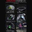 LOKMAT TIME Waterproof Smart Watch with Heart Rate & BP Monitor - 3