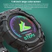 FD68S 1.44" Color Screen Sport Smartwatch, Heart Rate/Multi-Sports Mode - 4