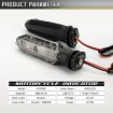 Honda RS150 XRE300 CRF300 X-ADV LED Turn Signal Lights (2pcs, Black) - 6