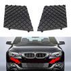 BMW E60 2003-2010 Front Bumper Grille Cover Pair 51117897184 - 1