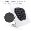 Car Office Inflatable Airbag Seat Cushion - Manual Inflation Black - 5