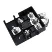 Quick Release 32V 400A Car Battery Terminal Fused Clamps (Black) - 3
